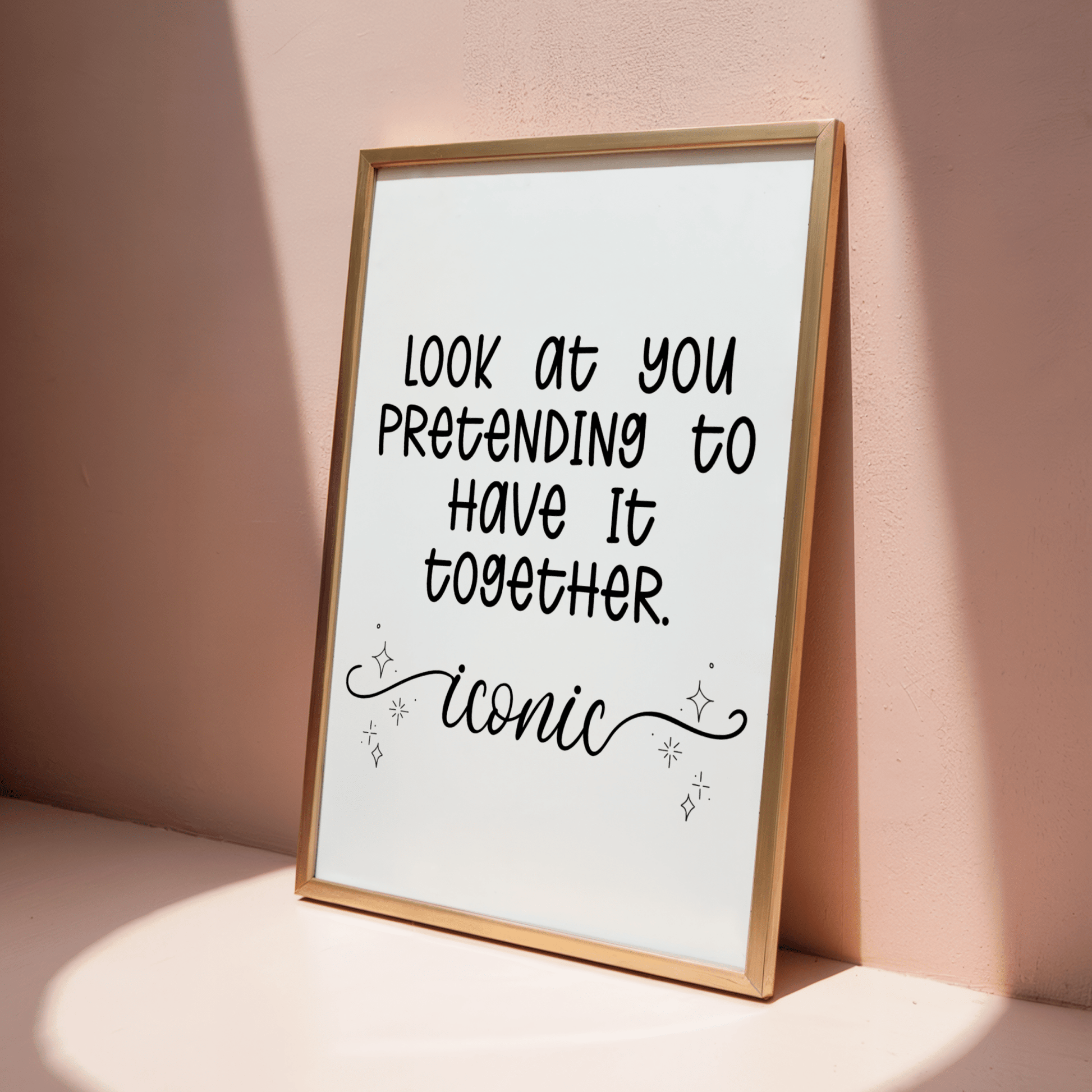 Look at You Pretending to Have It Together - ThePaperHighland