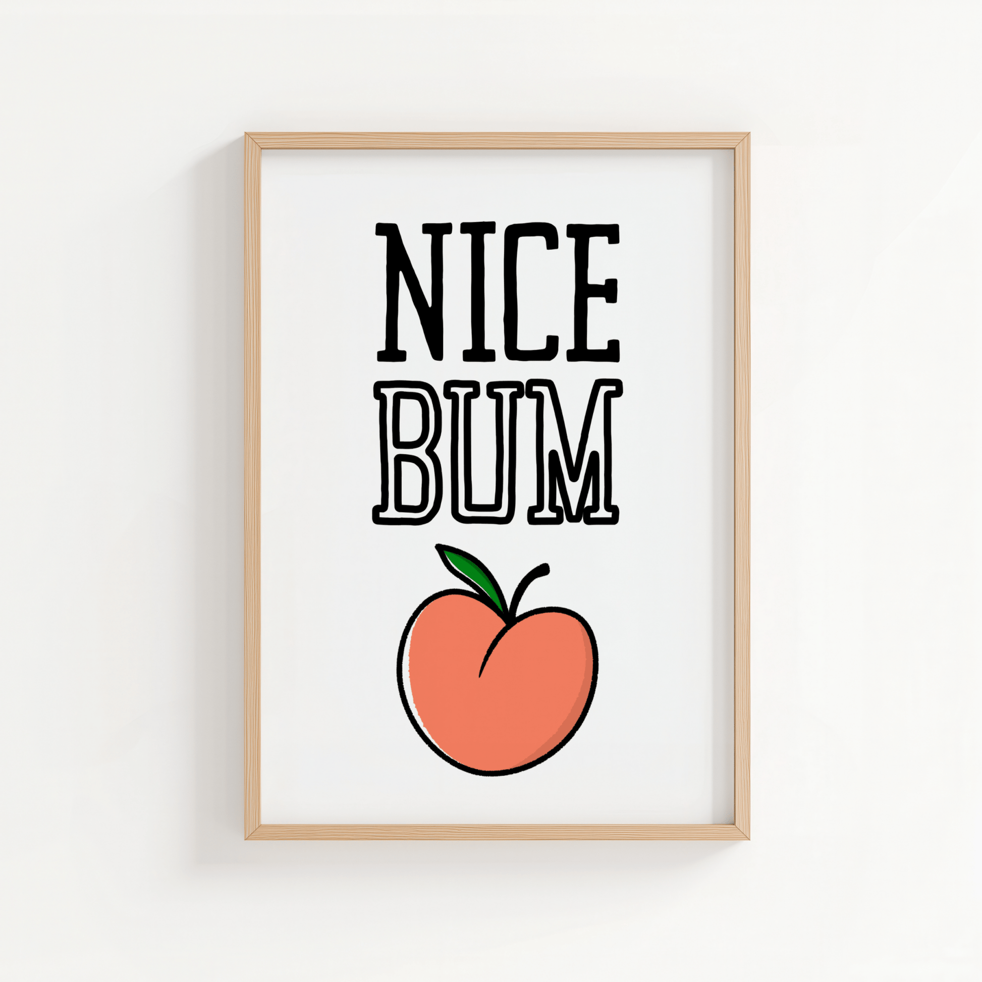 Nice Bum Peach - ThePaperHighland