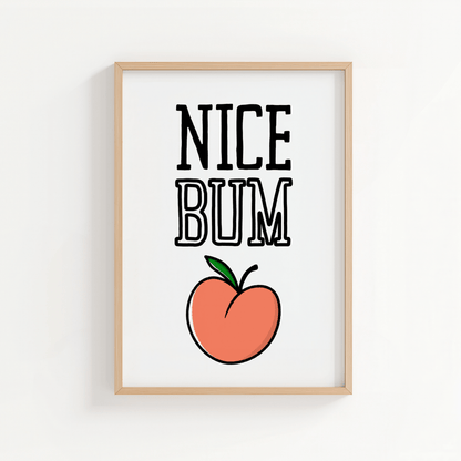 Nice Bum Peach - ThePaperHighland