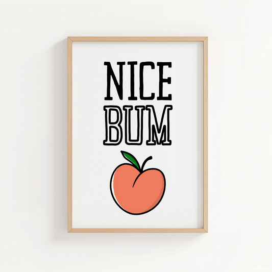 Nice Bum Peach - ThePaperHighland