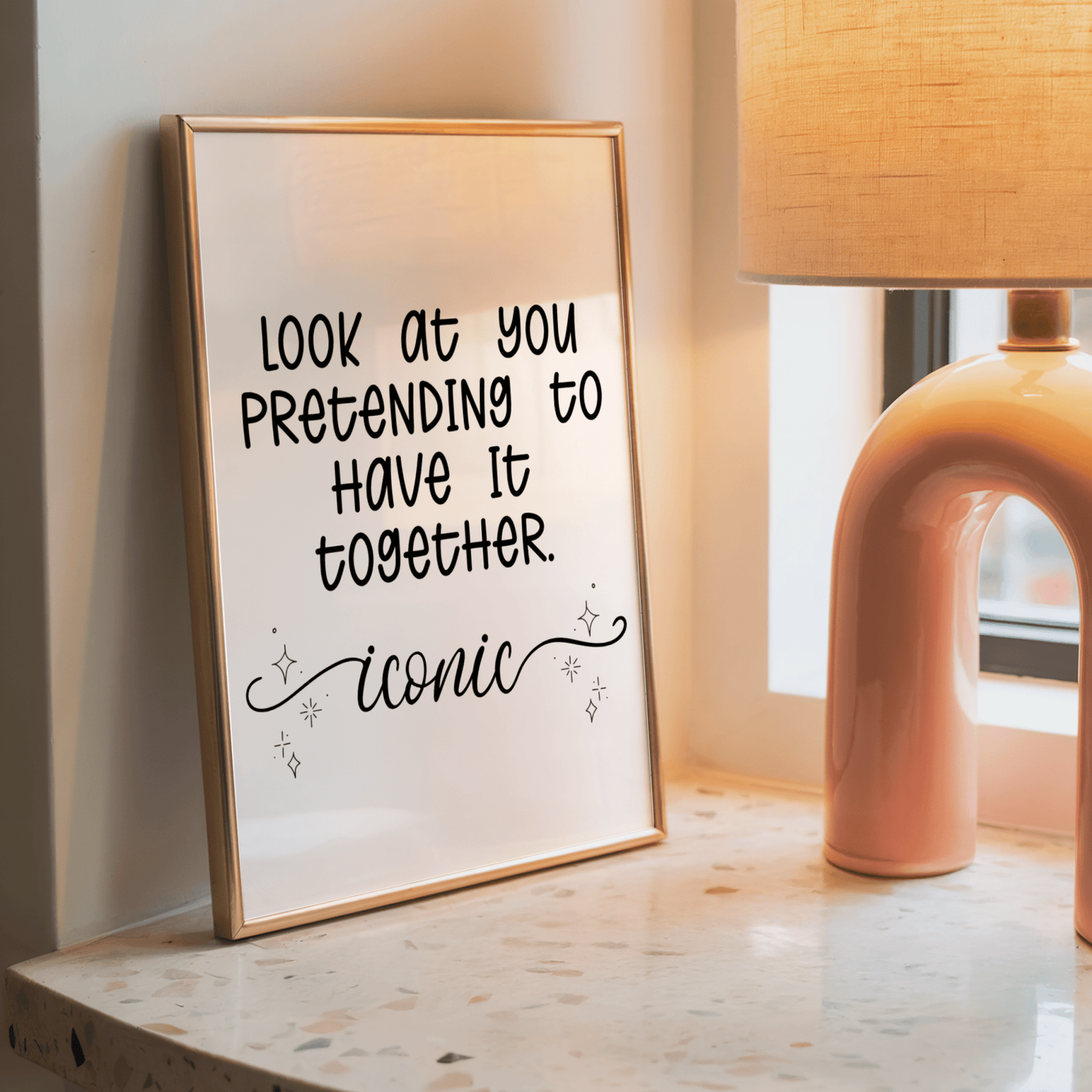 Look at You Pretending to Have It Together - ThePaperHighland