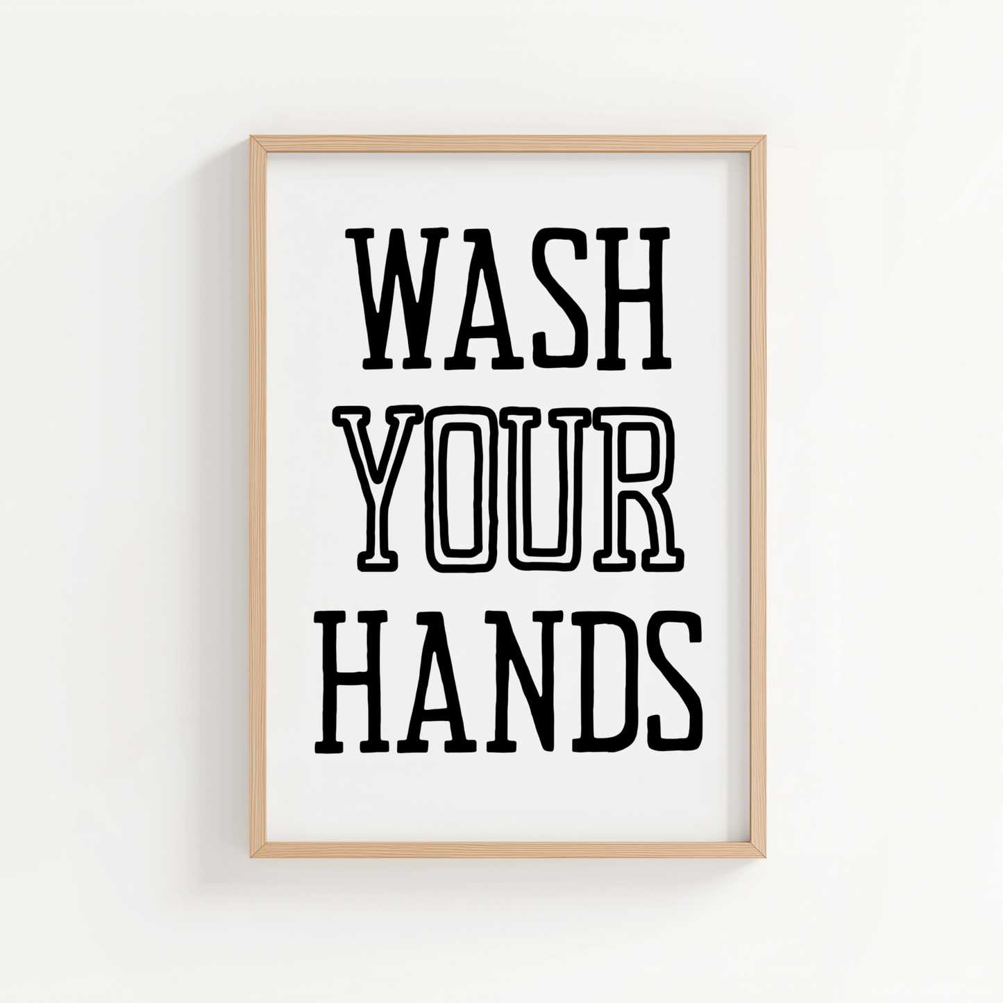 Wash Your Hands - ThePaperHighland