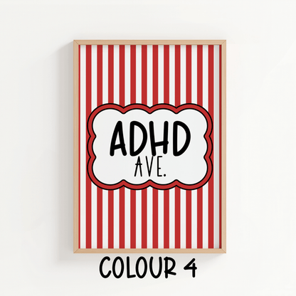 ADHD AVE. DIGITAL DOWNLOAD - ThePaperHighland