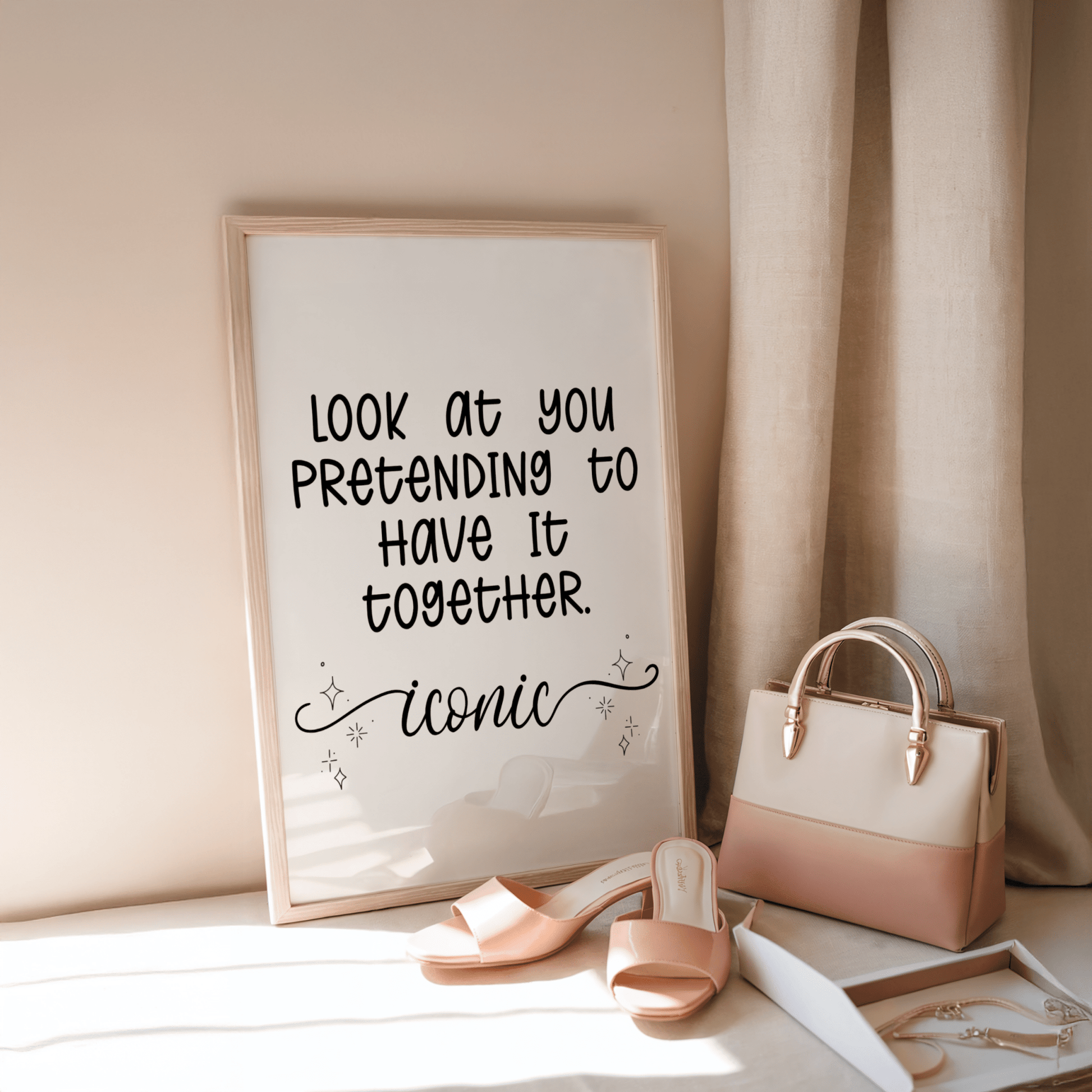 Look at You Pretending to Have It Together - ThePaperHighland