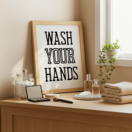 Wash Your Hands - ThePaperHighland