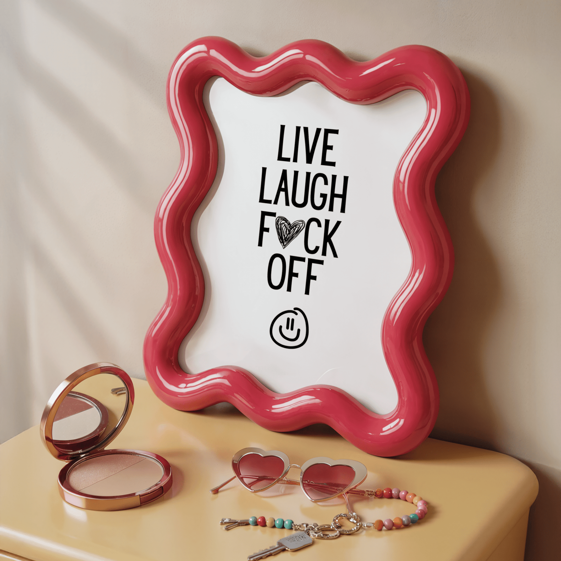 Live Laugh F*ck Off - ThePaperHighland