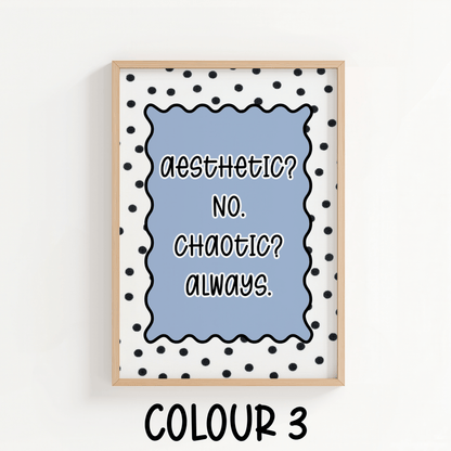 Aesthetic? No. Chaotic? Always. - ThePaperHighland