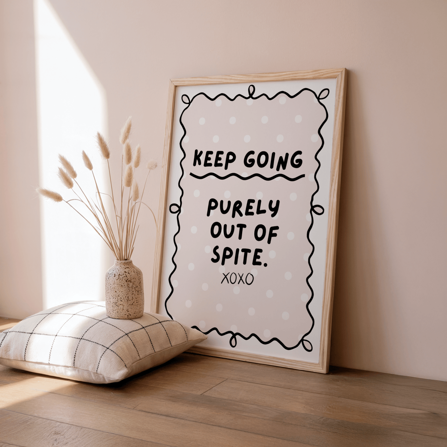 Keep Going Purely Out of Spite - ThePaperHighland