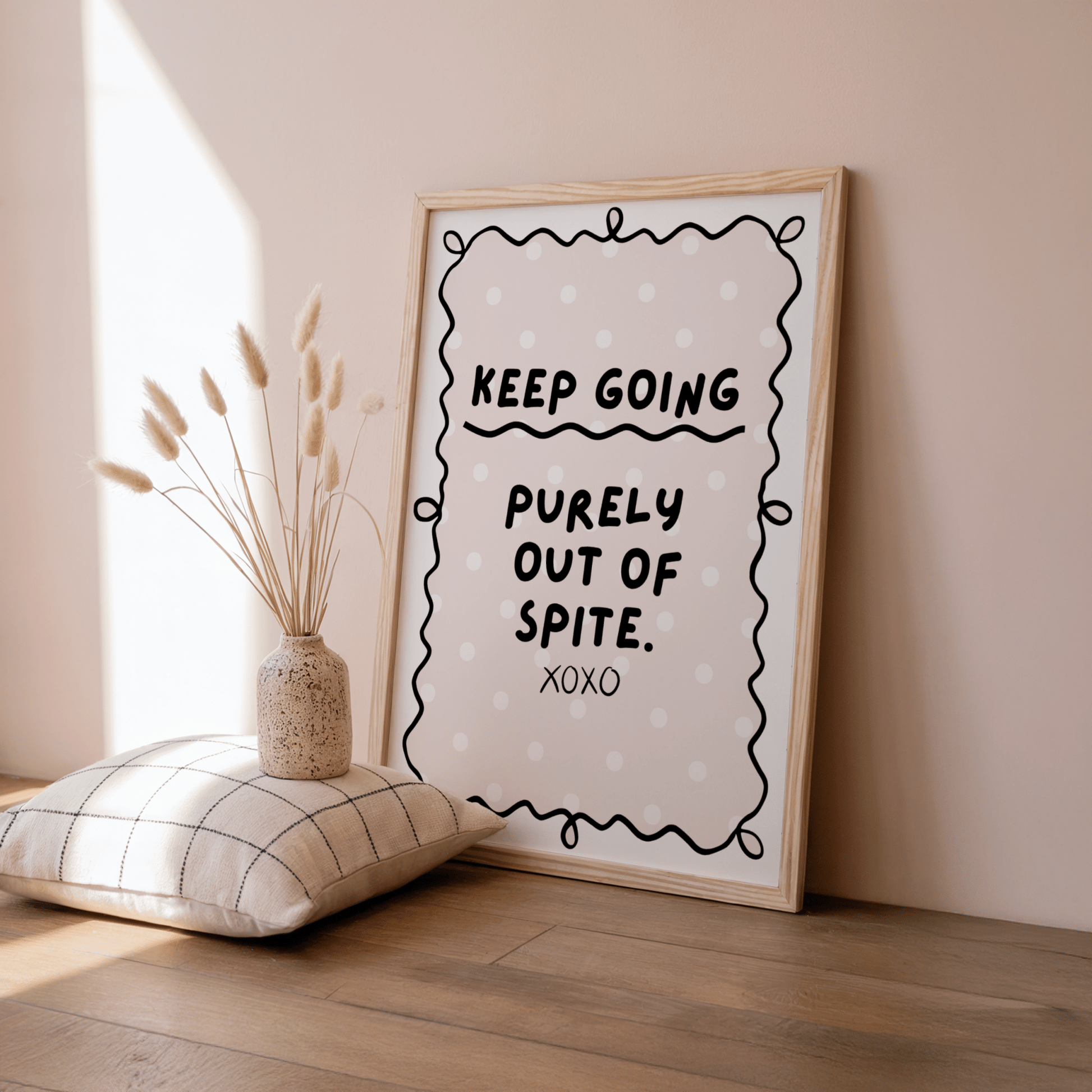 Keep Going Purely Out of Spite - ThePaperHighland