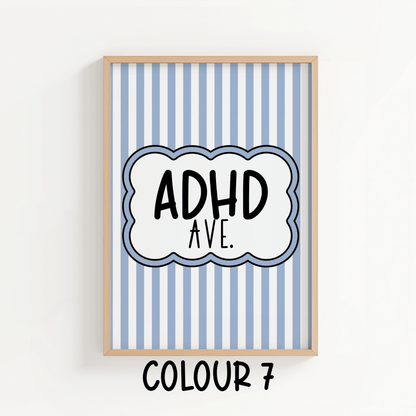 ADHD AVE. DIGITAL DOWNLOAD - ThePaperHighland