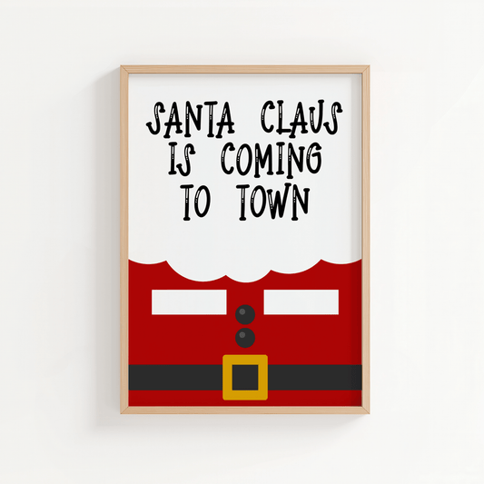 Santa Claus is Coming to Town - ThePaperHighland