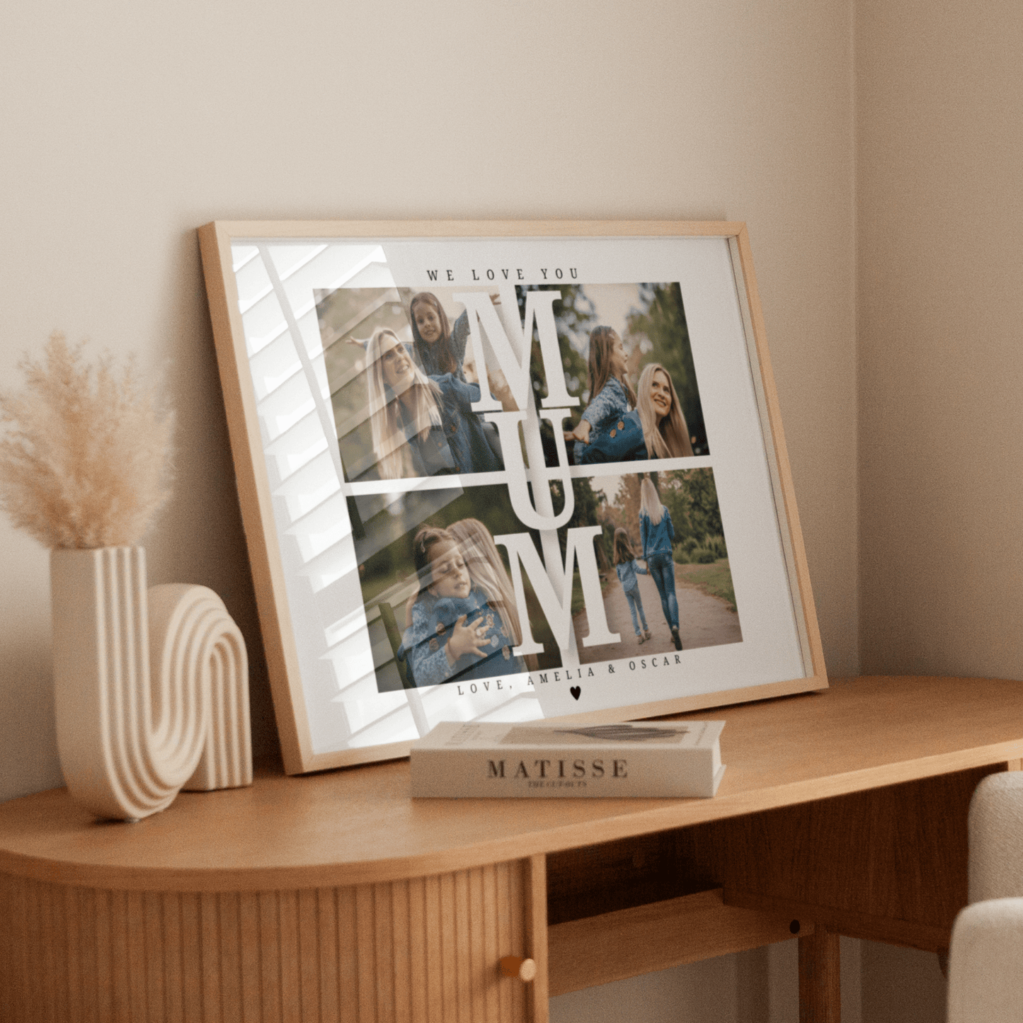Personalised Mum Photo Collage - ThePaperHighland