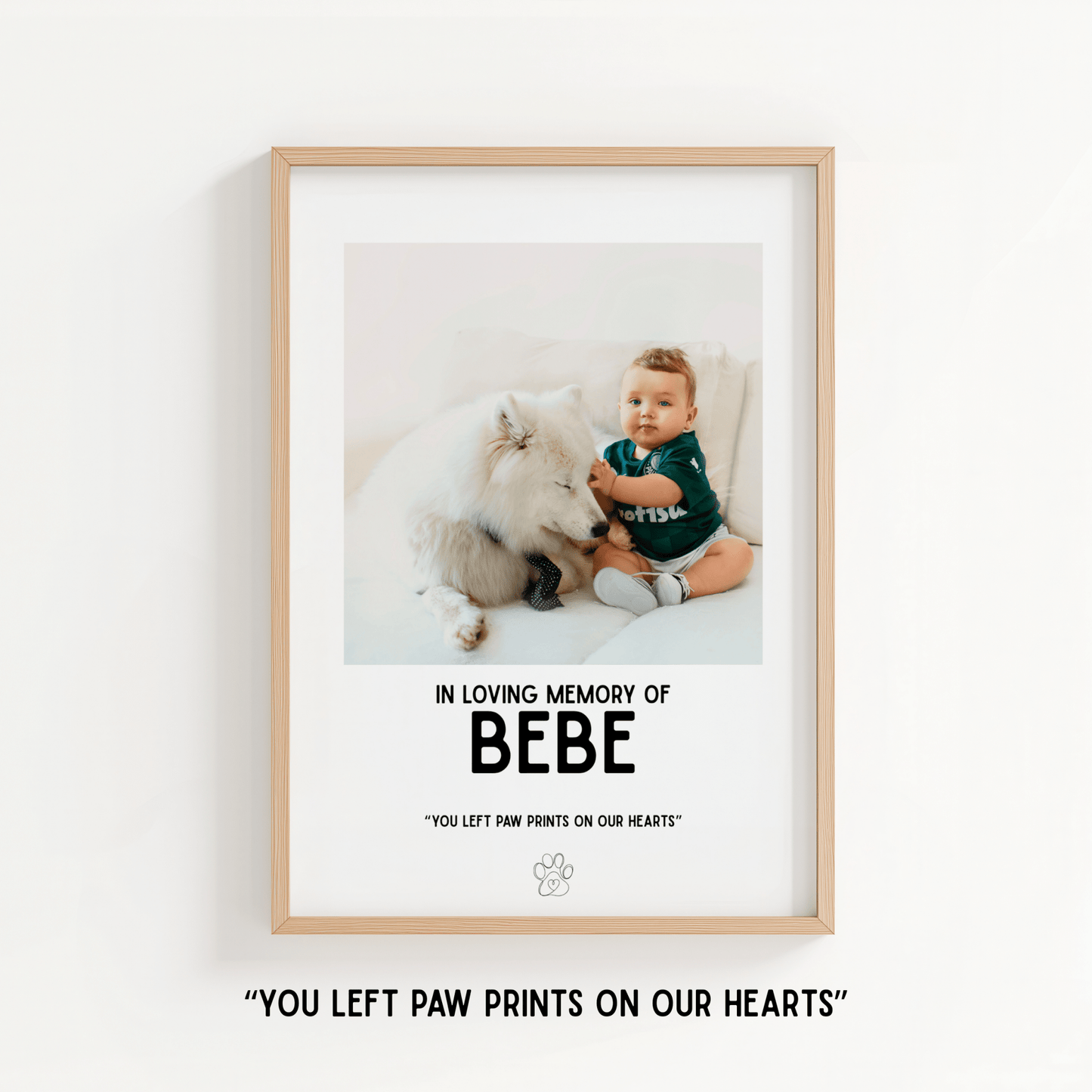 Pet Memorial - Personalised Quote - ThePaperHighland