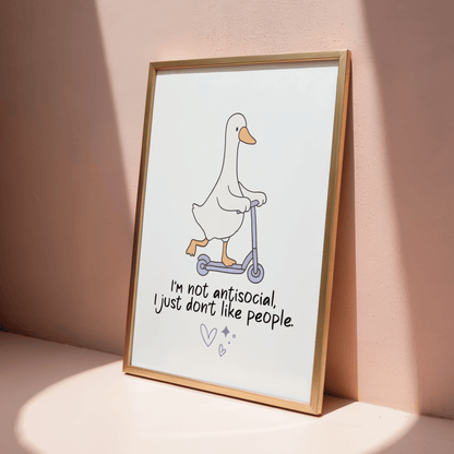 I’m Not Antisocial, I Just Don’t Like People - ThePaperHighland