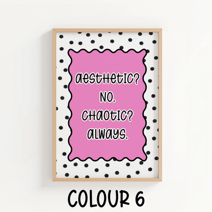 Aesthetic? No. Chaotic? Always. - ThePaperHighland