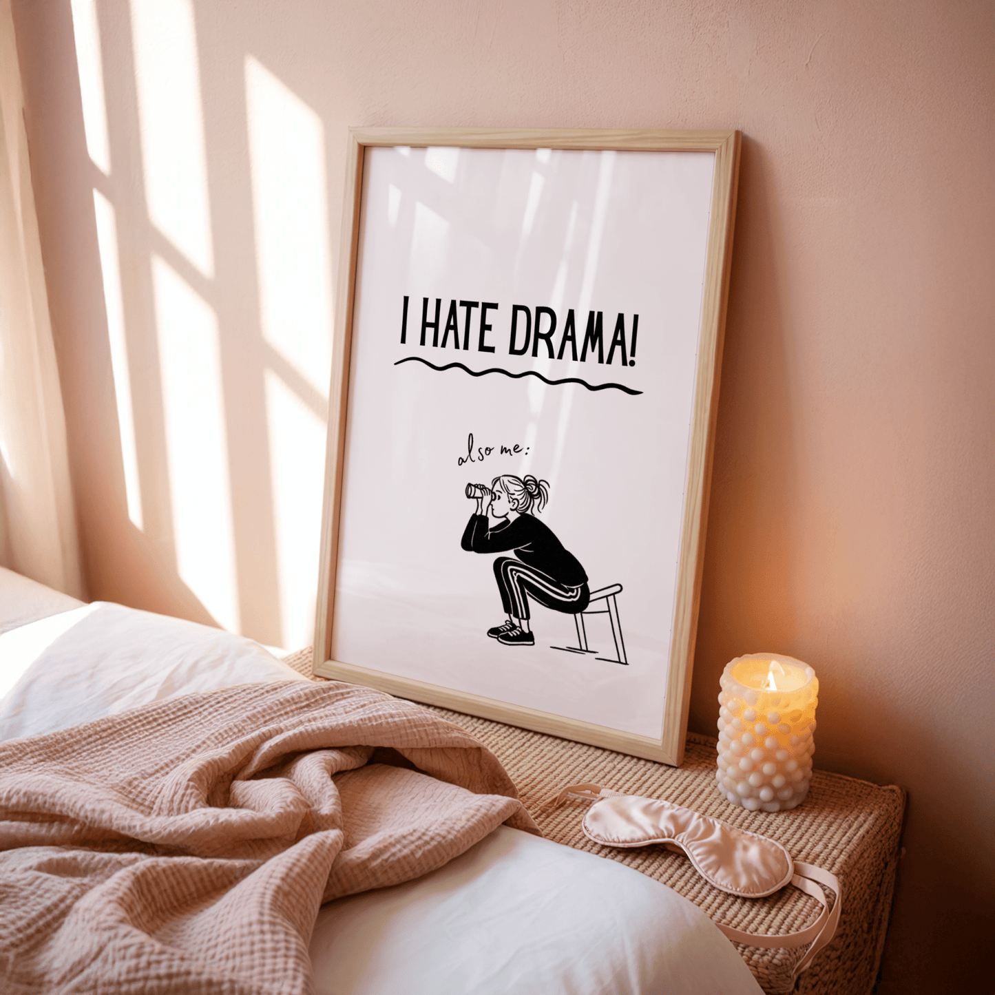 I Hate Drama - also me: - ThePaperHighland