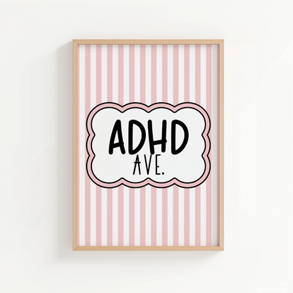 ADHD AVE. DIGITAL DOWNLOAD - ThePaperHighland