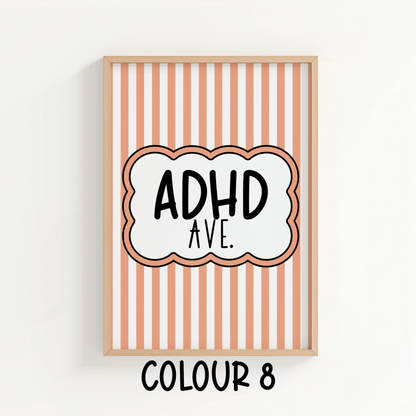 ADHD AVE. DIGITAL DOWNLOAD - ThePaperHighland