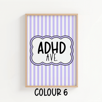 ADHD AVE. DIGITAL DOWNLOAD - ThePaperHighland
