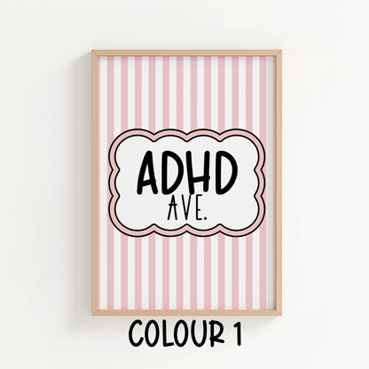 ADHD AVE. DIGITAL DOWNLOAD - ThePaperHighland