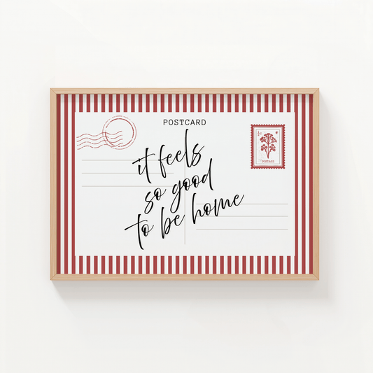 It Feels So Good to Be Home - ThePaperHighland