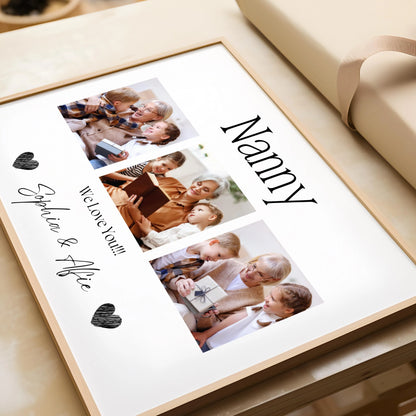 Grandma Photo Collage - ThePaperHighland