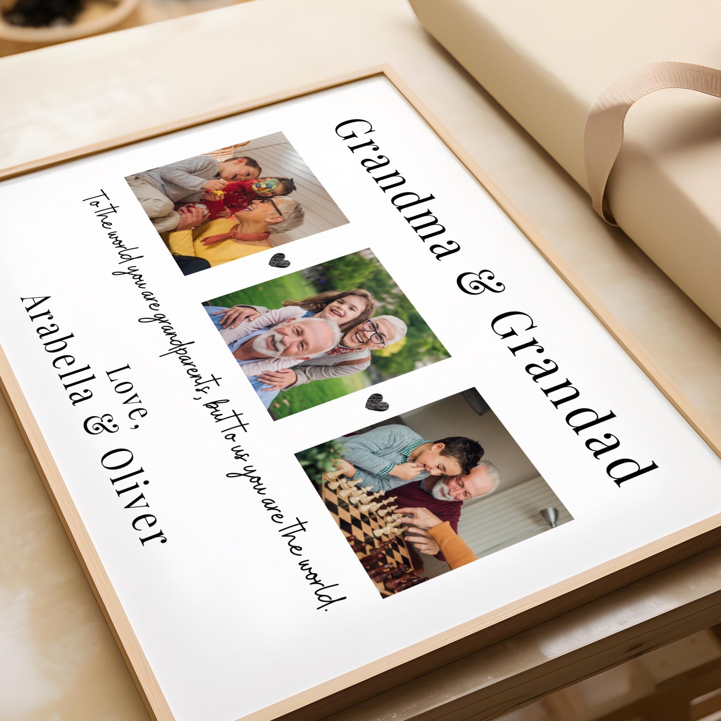 Grandma & Grandad Photo Collage