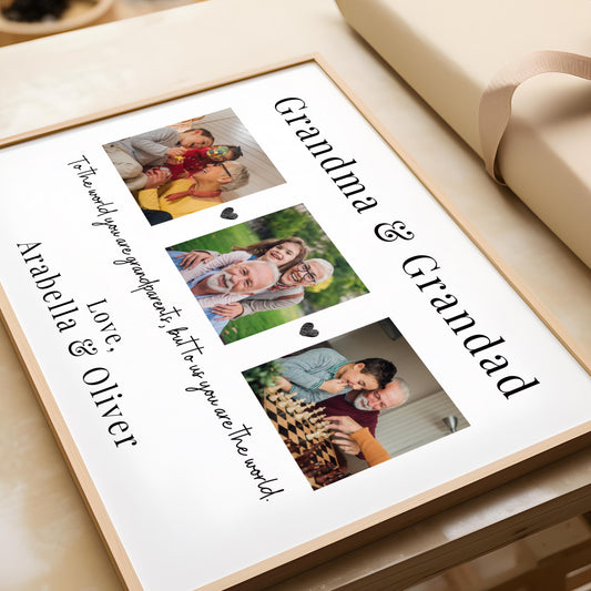 Grandma & Grandad Photo Collage