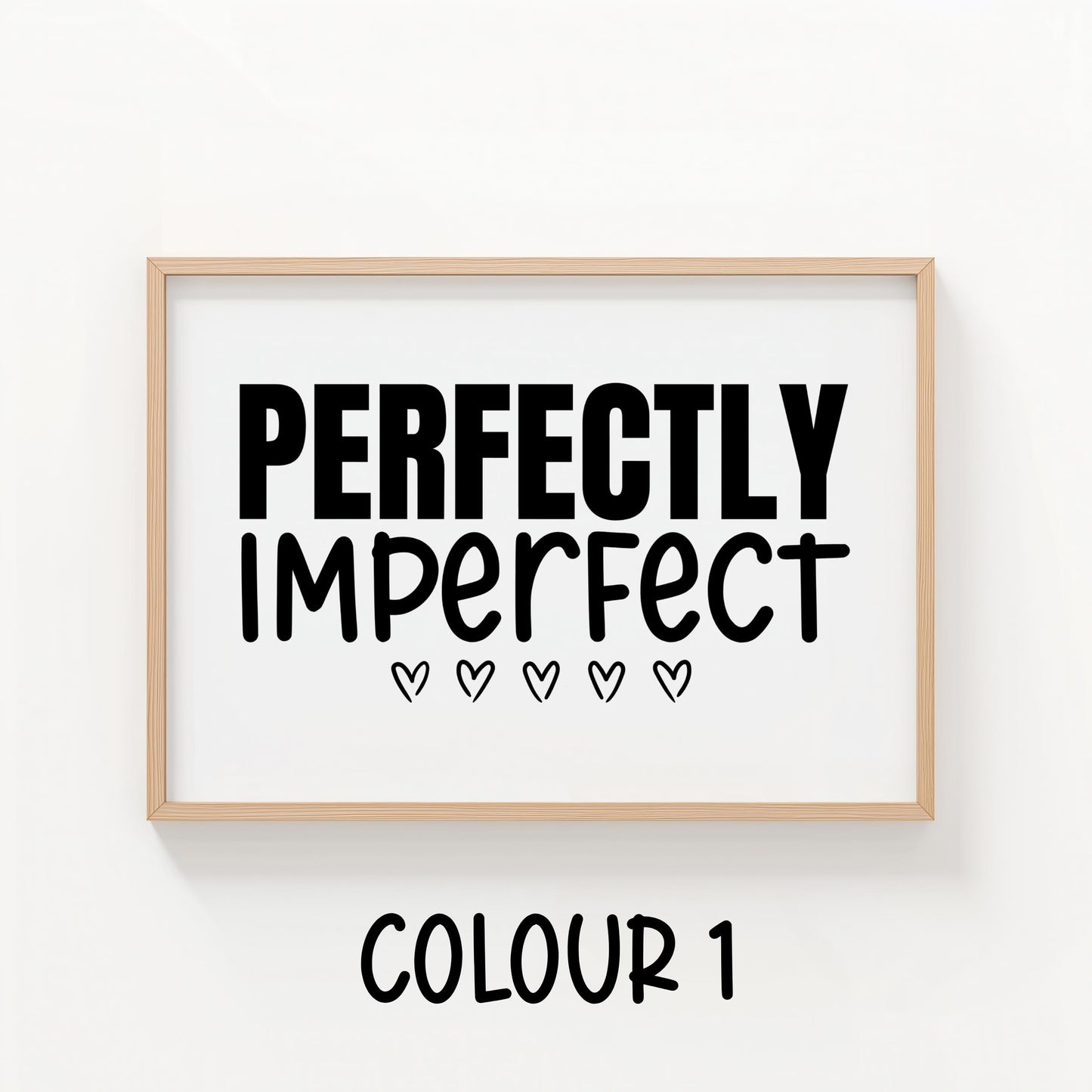 Perfectly Imperfect